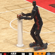일본에서 만든 농구로봇
