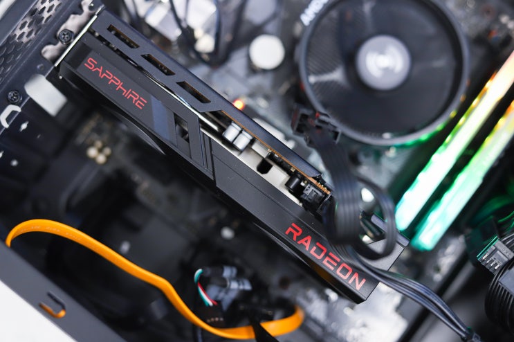 라데온은 역시 사파이어! 이엠텍 SAPPHIRE 라데온 RX6600 PULSE 그래픽카드 리뷰! : 네이버 블로그