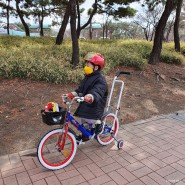 6세 남자아이 첫 자전거 ♥ 삼천리 딩고 유아 18인치 스파이더맨 @삼송원흥점