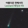 아름다운 천체사진 Leonard 혜성과 M3, 그리고 유성