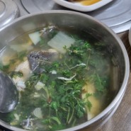 통영 도다리쑥국 맛있는 맛집 중앙시장 원조 밀물식당