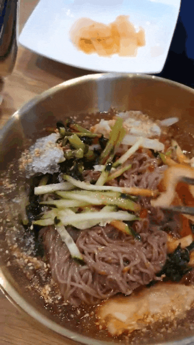 냉면과 닭곱새 맛나요 🚩냉면장수 ✔대구 동구 신천동 동대구역 맛집