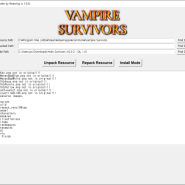 [Vampire Survival] 뱀파이어 서바이벌 모드 수정/설치 프로그램