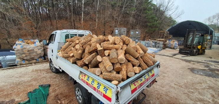 충주 연수동 장작(참나무장작) 6루베 납품(3회) - 더조은장작 - : 네이버 블로그