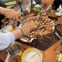 양산 황산공원 초대캠에서 해먹은 음식들