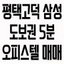 평택 고덕국제신도시 삼성정문 도보권5분 오피스텔 매매