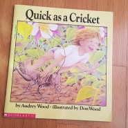 5세 영어책 추천 Quick as a Cricket 영어그림책