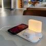 햅시 세가지 색 램프 무드등 3in1 삼성 아이폰 무선충전기 YMQ21