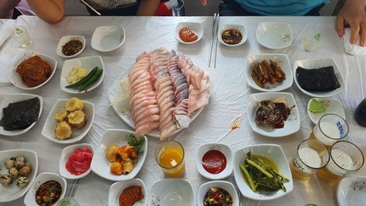 (여수 선어회의 대표식당) 선어회로 유명한 조일식당이 새로 둥지를 틀었네요. : 네이버 블로그
