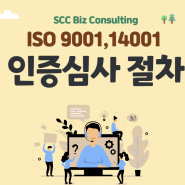 ISO 9001 및 ISO 14001 인증심사 절차