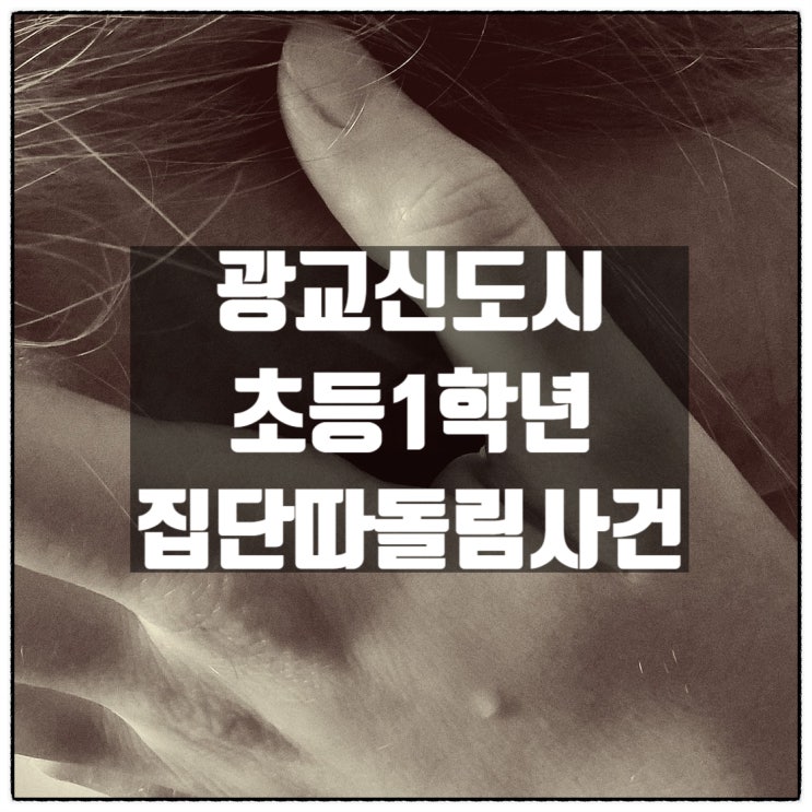 광교신도시 초등학교 1학년 집단따돌림사건 : 네이버 블로그
