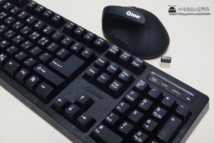 무선 버티컬 마우스 키보드 추천 QSENN MK310 : 네이버 블로그