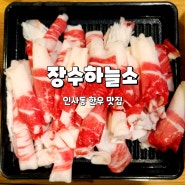 인사동 맛집, 프리미엄 한우만을 사용하는 장수하늘소에서 샤브샤브를 먹다