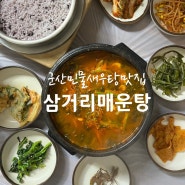 군산 삼거리매운탕 걸쭉한 민물새우탕이 생각나는 현지인 맛집