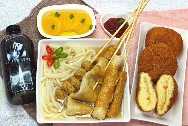 쯔유간장으로 보보리쿡시 맛있는 고로케어묵우동 보리뚱 : 네이버 블로그