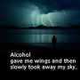 알코올은 내게 날개를 달아주었다