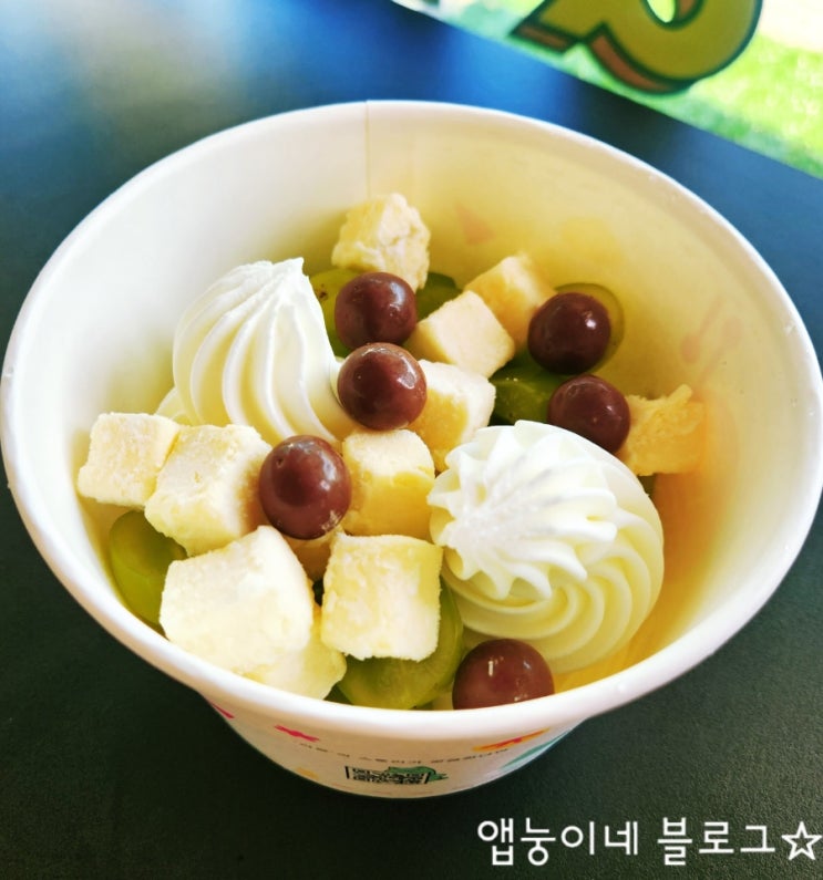 [과천 맛집] 요아정(요거트 아이스크림의 정석) - 요거트아이스크림/청포도/치즈큐브/코코넛청크크럼블 : 네이버 블로그