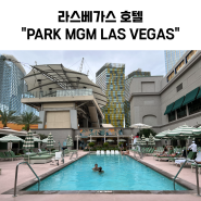 라스베가스 위치가 좋은 스트립 중심 호텔 "PARK MGM LAS VEGAS"