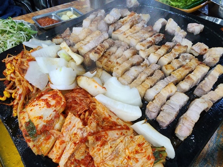 [춘천 맛집] 달콤한삼겹살 * 점핑몬스터