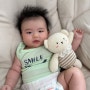 오가닉 아기 애착인형 마벨앙쭈 수제인형 곰 애기가 정말 좋아해!