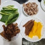 집콕육아 아빠랑 요리한날 집에서 꼬마김밥 만들기!