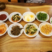 음식후기) 부산 명지동 화개장터 보리밥