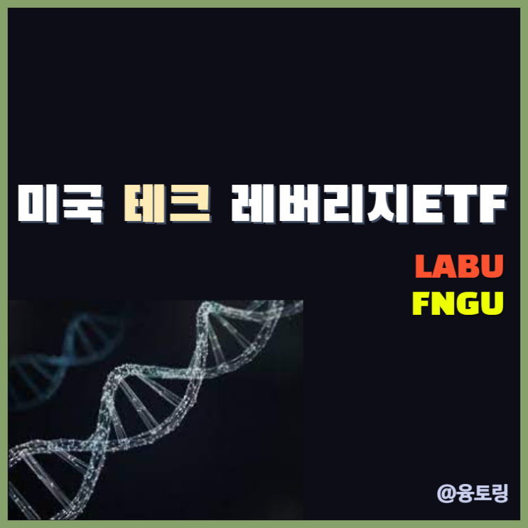 LABU, FNGU - 미국 바이오테크, 빅테크 3배 레버리지 ETF 주가 및 차트 : 네이버 블로그