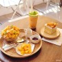 성수동 카페거리 예쁜 과일가게 라프레플루트 과일 생크림 케이크, 복숭아 빙수!