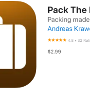 [IOS 유틸] Pack The Bag Pro 이 한시적 무료!