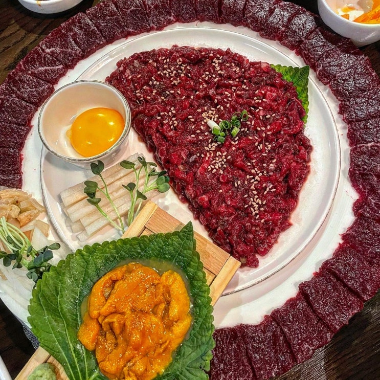 쫀득한 육사시미, 육회가 있는 창원 상남동 정성육회 : 네이버 블로그