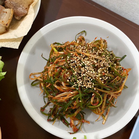 파절이 삼겹살 파채 파무침 양념 소스 만드는 법 꿀맛 보장 레시피 : 네이버 블로그