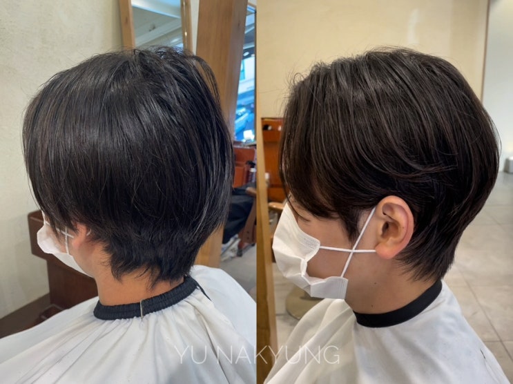 [홍대미용실] 남자 긴머리 리프펌 장발펌 아이롱펌 전문 맨즈헤어유나경 : 네이버 블로그