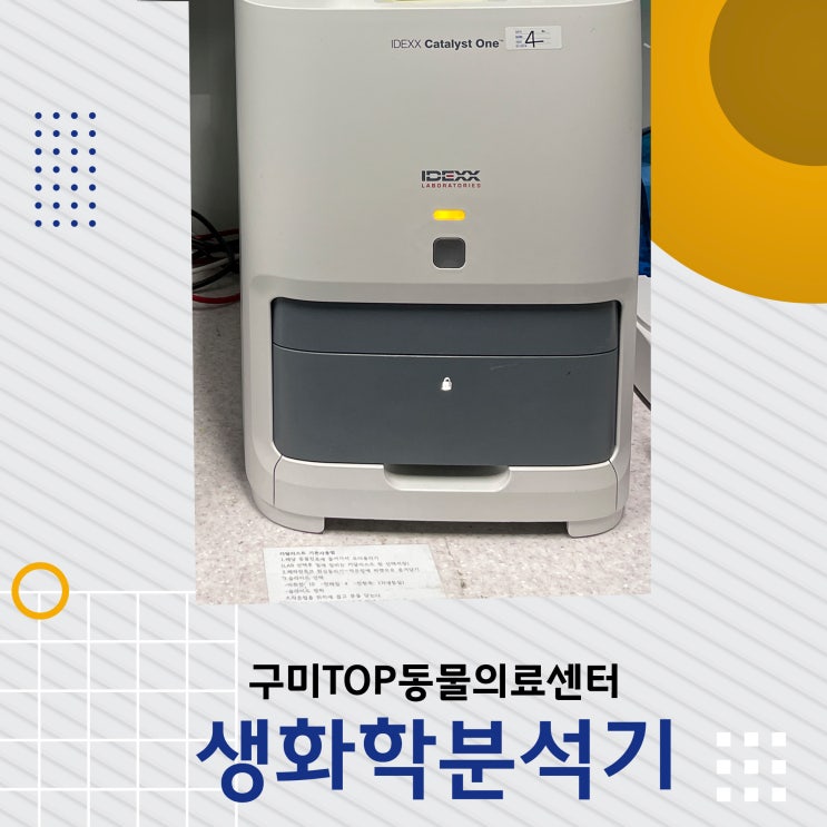 [구미TOP동물의료센터] 장비소개/임상병리실장비/생화학검사기/IDEXX Catalyst ONE/구미탑동물의료센터/구미탑메디컬센터 ...
