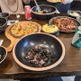 창원 시티세븐 맛집 쭈꾸미본색 점심특선 블랙피자세트 후기