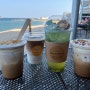 고성 오션뷰카페, 히솝 카페비치빈스! 바다 바라보면 커피 마실 수 있는 애견동반카페