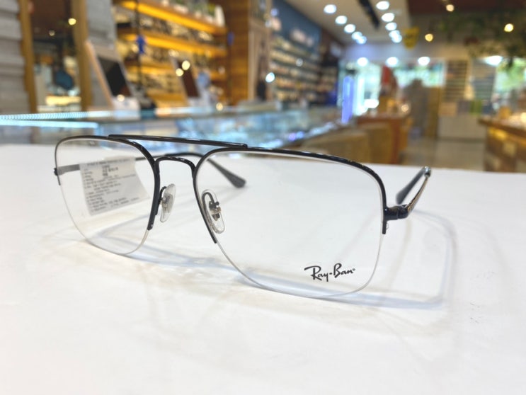 [ 레이벤 ] Ray Ban RB6441 / 투브릿지 레트로 감성 보잉 반무테 : 네이버 블로그