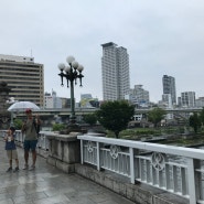 일본여행 비오는날 오사카 걷기 (기타하마, 도톤보리, 칸데오호텔)