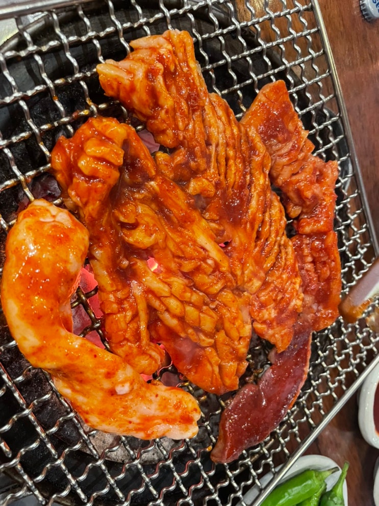 [정원집] 수영로타리 숯불에 구운 특양, 대창 특별한 날 특식 메뉴 : 네이버 블로그