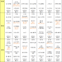 성림케어센터 22년 10월 5주차 식단표 입니다.