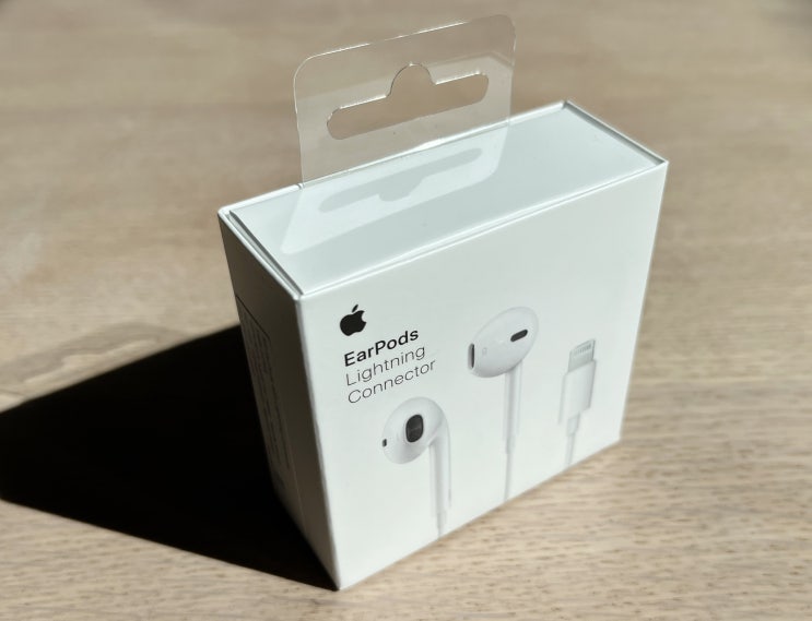 아이폰 라이트닝 이어폰 Lightning Earpods 이어팟 정품 구매, 가격 : 네이버 블로그