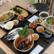 통영밥집 오늘도바다해 바다를 담은 정갈한 밥상