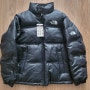 노스페이스 에코 레더 눕시 ECO LEATHER NUPTSE DOWN JACKET 가죽 눕시 패딩