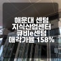 해운대 센텀 지식산업센터 큐비e센텀 경매 물건 매각가율 158%