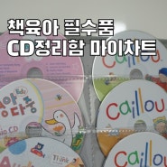 엄마표영어 필수품 CD/DVD 투명벽걸이차트 마이포켓