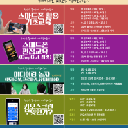 [강릉시영상미디어센터] 11월 디지털배움터 교육안내