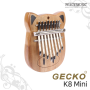 게코 미니 칼림바!!!! 8음계 원목 손가락 피아노, 어린이(키즈) 칼림바 GECKO K8 Mini