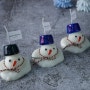 녹아내리는 눈사람 양초공예 의정부 공방 성탄장식