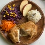 [다이어트 일기] D+237 :: 홈메이드 밤팥빵, 치즈계까스, 버섯샤브샤브
