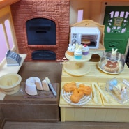 실바니안패밀리 캡슐토이 가챠 숲속에 귀여운 케이크가게2탄 리뷰(샐러드마켓)