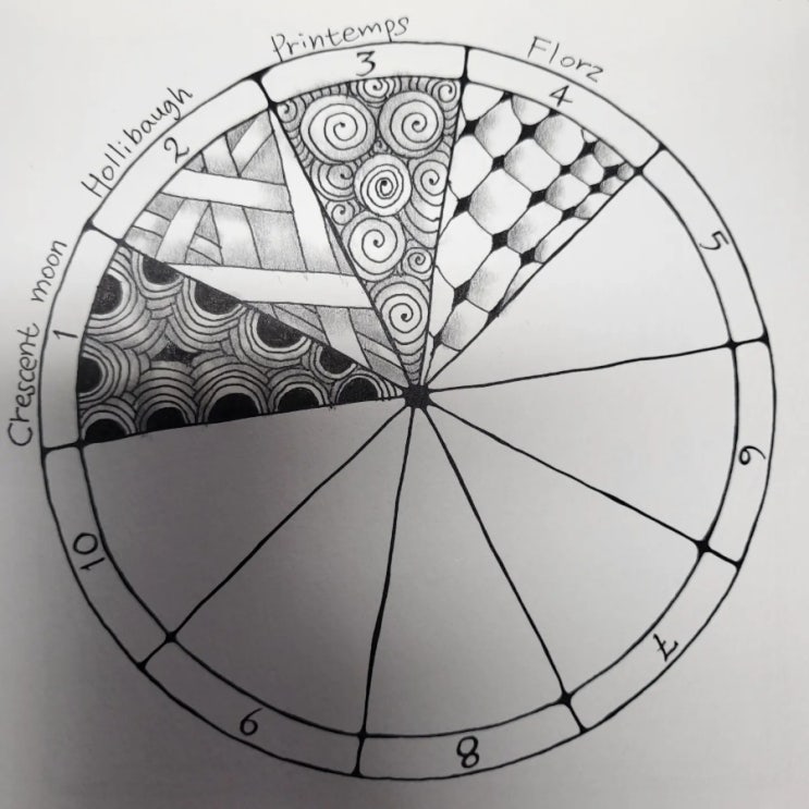 [젠탱글] 마음을 그리다. Zentangle 젠탱글 : 네이버 블로그